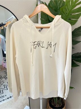 Pearl Jam Graphic Hoodie 2XL | Oversized Grunge Band Sweatshirt